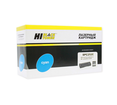 Картридж Hi-Black (HB-SPC252C) для Ricoh Aficio SPC252DN/C252SF/SPC262DNw/SPC262SFNw, голубой (6000 стр.)