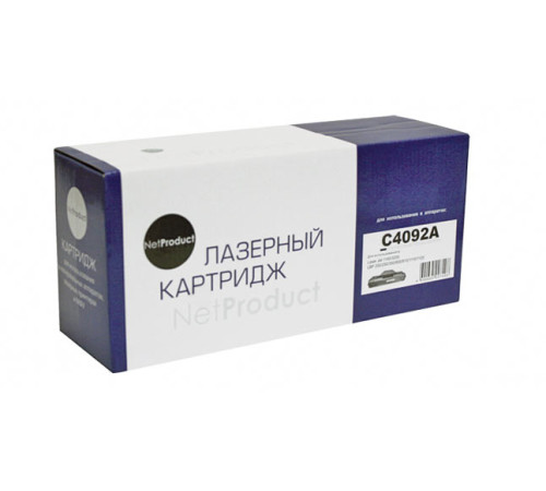 Картридж NetProduct (N-C4092A/EP-22) для HP LJ 1100/3200/Canon LBP 800/810/1110/1120, (2500 стр.)