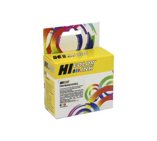 Картридж Hi-Black (HB-F6V18AE) для HP DJ 2130, №123XL, трехцветный
