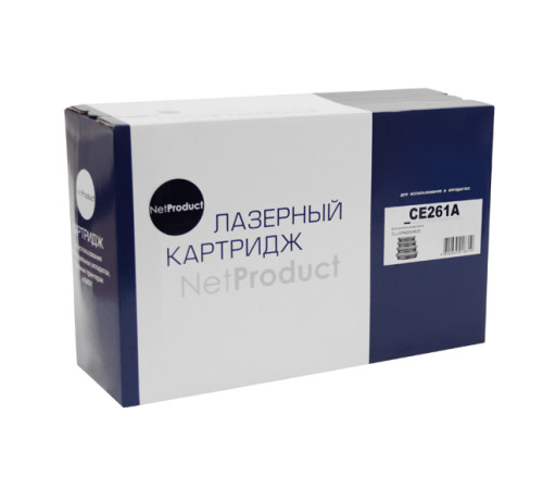 Картридж NetProduct для HP CLJ CP4025/4525, Восстановленный, голубой (11000 стр.)