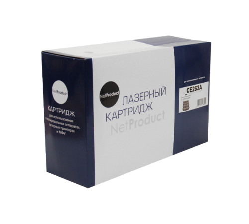 Картридж NetProduct для HP CLJ CP4025/4525, Восстановленный, пурпурный (11000 стр.)