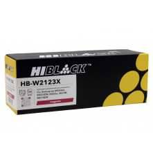 Картридж Hi-Black (HB-W2123X) для HP CLJ Enterprise M554dn/555DN/555x/578f/578DN, M, 10K