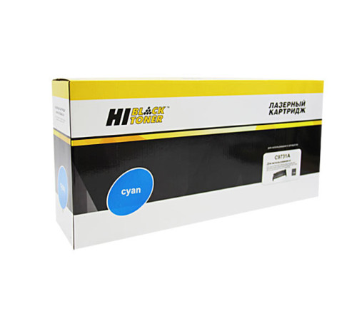 Картридж Hi-Black (HB-C9731A) для HP CLJ 5500/5550, Восстановленный, голубой (12000 стр.)