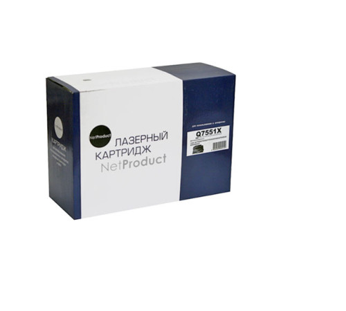 Картридж NetProduct (N-Q7551X) для HP LJ P3005/M3027MFP/M3035MFP, (13000 стр.)