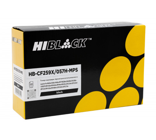 Картридж Hi-Black (HB-CF259X/057H-MPS) для HP LJ Pro M304/404n/MFP M428dw/MF443/445, 15K (с чипом)