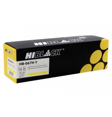 Картридж Hi-Black (HB-067H Y) Canon i-Sensys LBP-631/633/MF651/655/657, Y, 2,35K