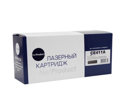 Картридж NetProduct для HP CLJ Pro300 Color M351/M375/Pro400 Color/M451, голубой (2600 стр.)