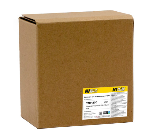 Тонер-картридж Hi-Black (HB-TNP-27C) для Konica-Minolta bizhub C25, голубой (6000 стр.)