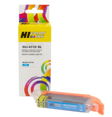 Картридж Hi-Black (CLI-471XLC) для Canon MG5740/MG6840/MG7740, голубой