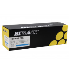 Картридж Hi-Black (HB-W2221X) для HP CLJ Pro 3203DN/3288DN/MFP 3303FDN/3388FDN, C, 2,5K