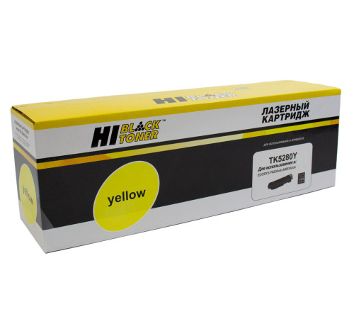 Тонер-картридж Hi-Black (HB-TK-5280Y) для Kyocera ECOSYS P6235/M6235/M6635, желтый (11000 стр.)