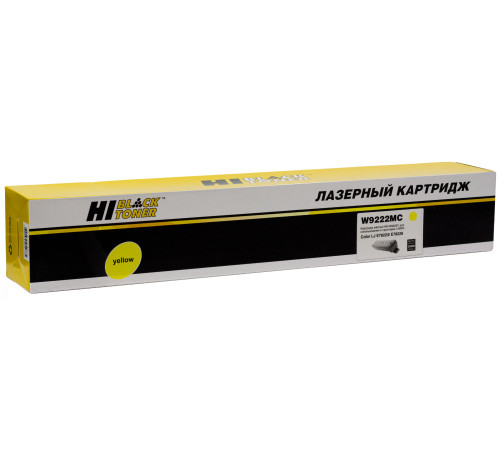 Тонер-картридж Hi-Black (HB-W9222MC) для HP CLJ E78223/E78228, желтый (20000 стр.)