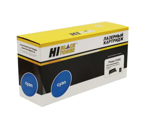 Картридж Hi-Black (HB-113R00723) для Xerox Phaser 6180n/6180MFP, восстановленный, голубой (7000 стр.)