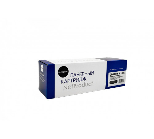 Картридж NetProduct (N-№054H M) для Canon i-SENSYS LBP621Cw/622/623/ imageCLASS MF642Cdw, M, 2,3K