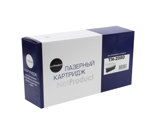 Тонер-картридж NetProduct (N-TN-2080) для Brother HL-2130/DCP-7055, (700 стр.)