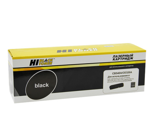 Картридж Hi-Black (HB-CB540A/CE320A) для HP CLJ CM1300/CM1312/CP1210/CP1525, черный (2200 стр.)