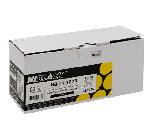 Тонер-картридж Hi-Black (HB-TK-1270) для Kyocera MA4000x/MA4000fx/MA4000wifx (10000 стр.)
