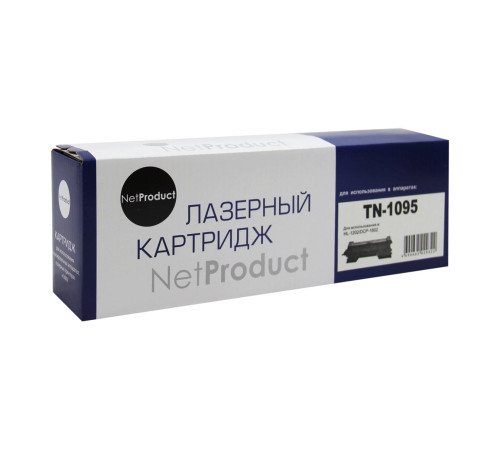 Тонер-картридж NetProduct (N-TN-1095) для Brother HL-1202/DCP1602, (1500 стр.)