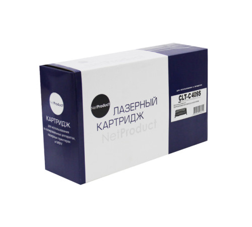 Тонер-картридж NetProduct (N-CLT-C409S) для Samsung CLP-310/315/CLX-3170fn/3175, голубой (1000 стр.)