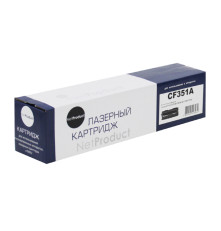 Тонер-картридж NetProduct (N-CF351A) для HP CLJ Pro MFP M176N/M177FW, голубой (1000 стр.)