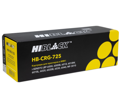 Картридж Hi-Black (HB-№725) для Canon LBP-6000/6018/6020/6030/MF3010, (1600 стр.)