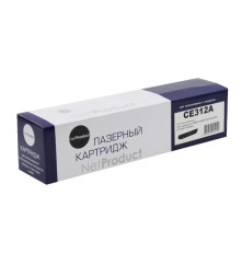 Тонер-картридж NetProduct для HP CLJ CP1025/1025nw/Pro M175, желтый (1000 стр.)