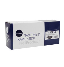 Картридж NetProduct для HP CLJ Pro MFP M476dn/dw/nw, №312A, голубой (2700 стр.)