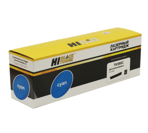 Тонер-картридж Hi-Black (HB-TK-580C) для Kyocera FS-C5150DN/ECOSYS P6021, голубой (2800 стр.)