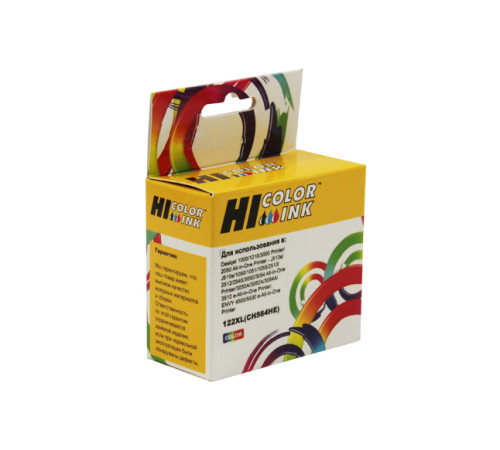 Картридж Hi-Black (HB-CH564HE) для HP DJ 1050/2050/2050S, №122XL, трехцветный