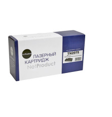 Тонер-картридж NetProduct (N-TN-2075) для Brother HL-2030/2040/2070/7010/7420/7820, (2500 стр.)
