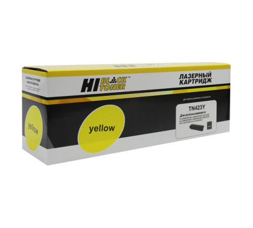 Тонер-картридж Hi-Black (HB-TN-423Y) для Brother HL-L8260CDW/8360/MFC L8690CDW, желтый (4000 стр.)