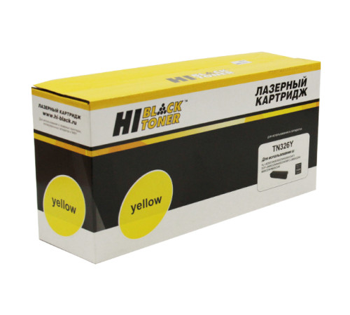 Тонер-картридж Hi-Black (HB-TN-326Y) для Brother HL-L8250CDN/8350CDW/8350CDWT, желтый (3500 стр.)