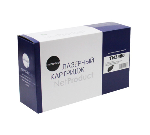Тонер-картридж NetProduct (N-TN-3380) для Brother HL-5440D/5450DN/DCP-8150DN, (8000 стр.)