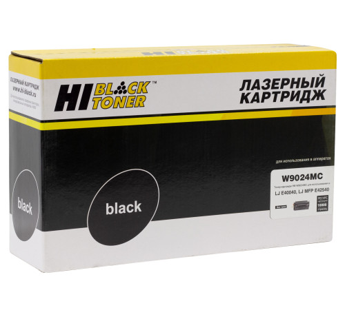 Тонер-картридж Hi-Black (HB-W9024MC) для HP LaserJet E40040/E42540 (10000 стр.) без чипа