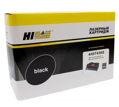 Драм-юнит Hi-Black (HB-44574302) для OKI B411/412/431/512/MB461/471/472/491/492/562 (25000 стр.)