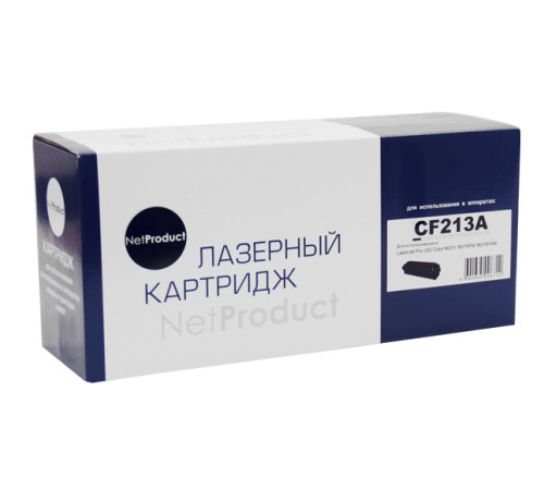 Картридж NetProduct для HP CLJ Pro 200 M251/MFPM276, №131A, пурпурный (1800 стр.)