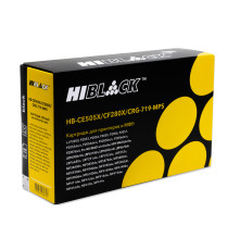 Картридж Hi-Black (HB-CE505X/CF280X/CRG-719-MPS) для HP LJ P2055/P2050/M401/M425/Can 719, (10000 стр.)