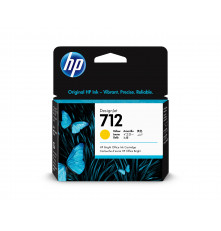 Картридж 712 для HP DJ T230/630, 29мл (O) жёлтый 3ED69A
