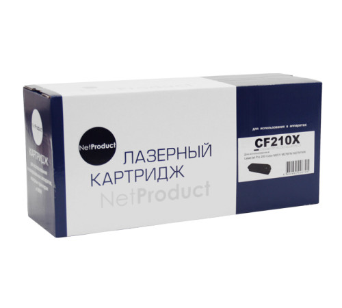 Картридж NetProduct для HP CLJ Pro 200 M251/MFPM276, №131X, черный (2400 стр.)