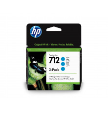 Картридж 712 для HP DJ T230/630, 29млХ3шт (O) голубой 3ED77A