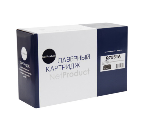 Картридж NetProduct (N-Q7551A) для HP LJ P3005/M3027MFP/M3035MFP, (6500 стр.)