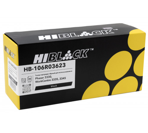 Тонер-картридж Hi-Black (HB-106R03623) для Xerox Phaser 3330/WC 3335/3345, 15K
