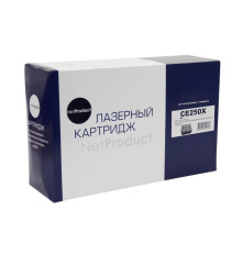 Картридж NetProduct для HP CLJ CP3525/CM3530, Восстановленный, черный (10500 стр.)
