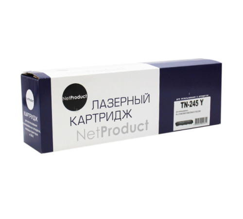 Тонер-картридж NetProduct (N-TN-245Y) для Brother HL-3140CW/3150CDW/3170CDW, желтый (2200 стр.)