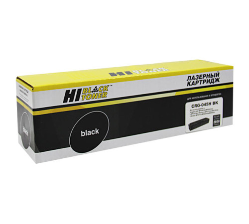 Картридж Hi-Black (HB-№045H BK) для Canon LBP-611/613/MF631/633/635, черный (2800 стр.)
