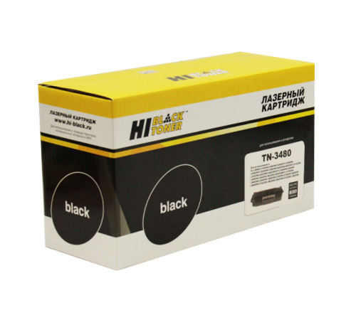 Тонер-картридж Hi-Black (HB-TN-3480) для Brother HL-L5000D/5100DN/5200DW, (8000 стр.)