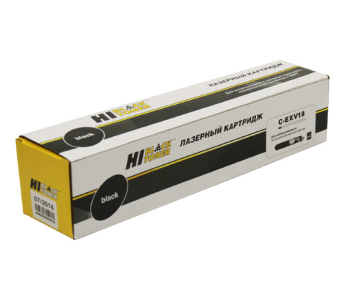 Тонер-картридж Hi-Black (HB-C-EXV18) для Canon iR-1018/1020/1022/1024, туба, (8400 стр.)