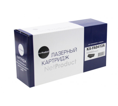 Драм-юнит NetProduct (N-KX-FAD412A) для Panasonic KX-MB1900/2000/2020/2030/2051 (10000 стр.)
