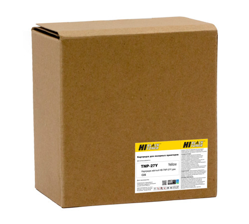 Тонер-картридж Hi-Black (HB-TNP-27Y) для Konica-Minolta bizhub C25, желтый (6000 стр.)