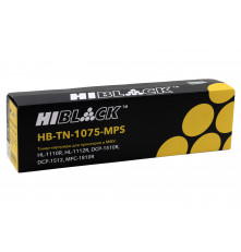 Тонер-картридж Hi-Black (HB-TN-1075-MPS) для Brother HL-1110R/1112R/DCP1510R/1512/MFC1810R, 2K